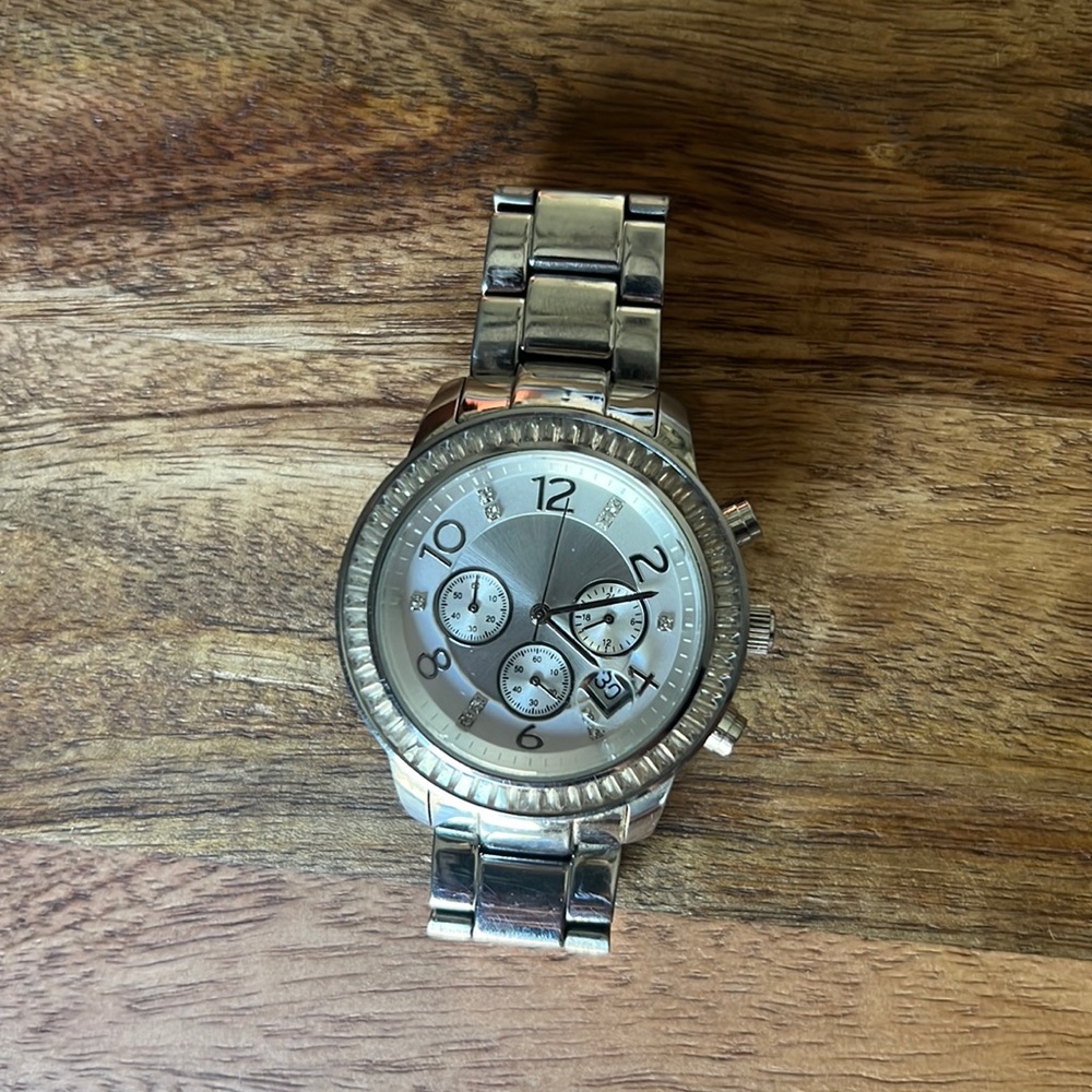 Silpada stainless steel watch